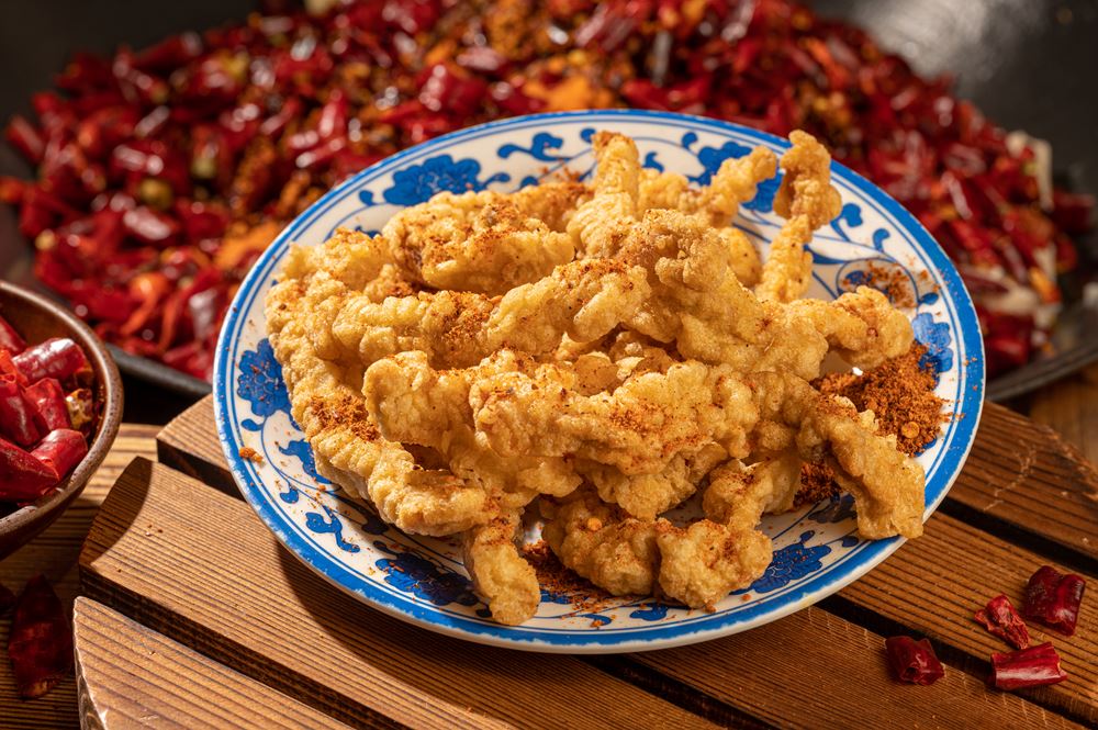 现炸酥肉