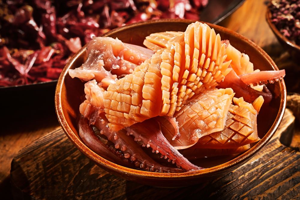 自发鱿鱼花